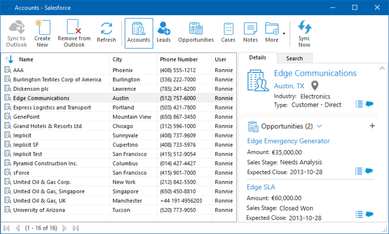 Implicit Frontend software screenshot