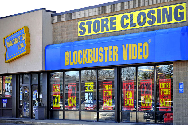 blockbuster video store