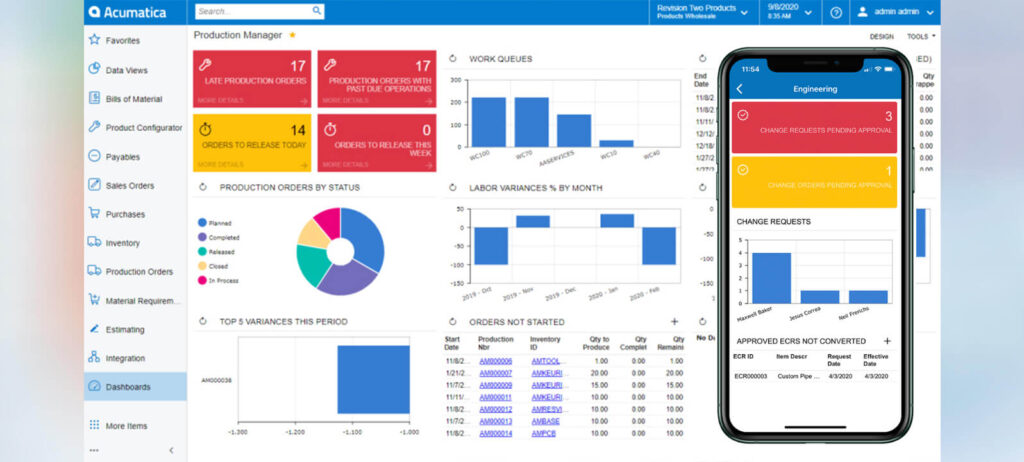 Acumatica manufacturing edition 