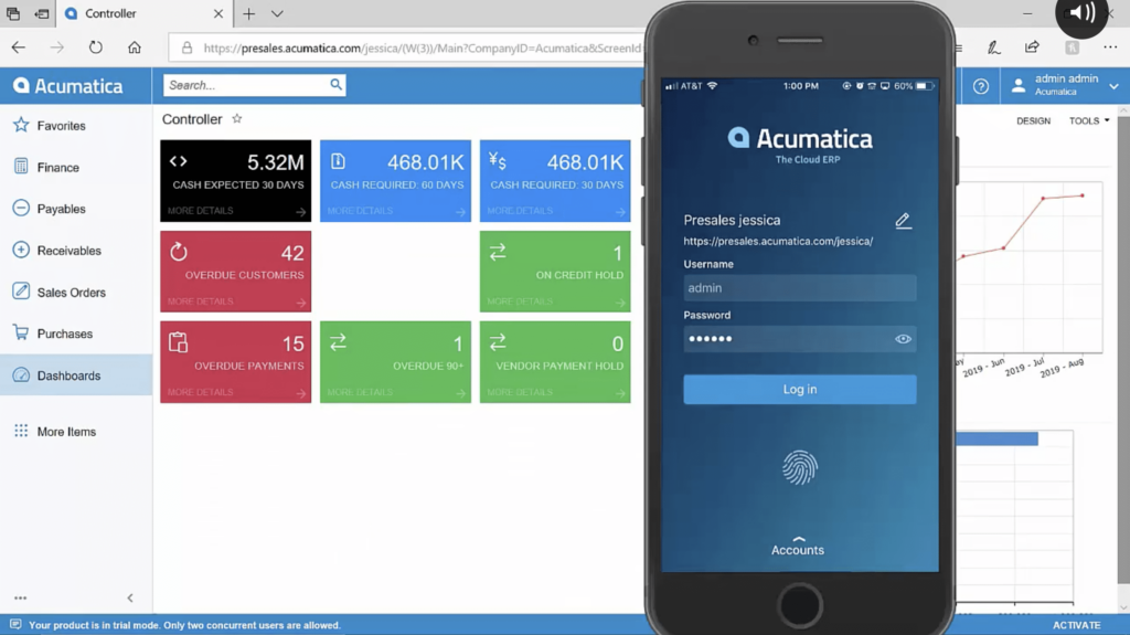 Acumatica's unique pricing model means you only spend what you need to